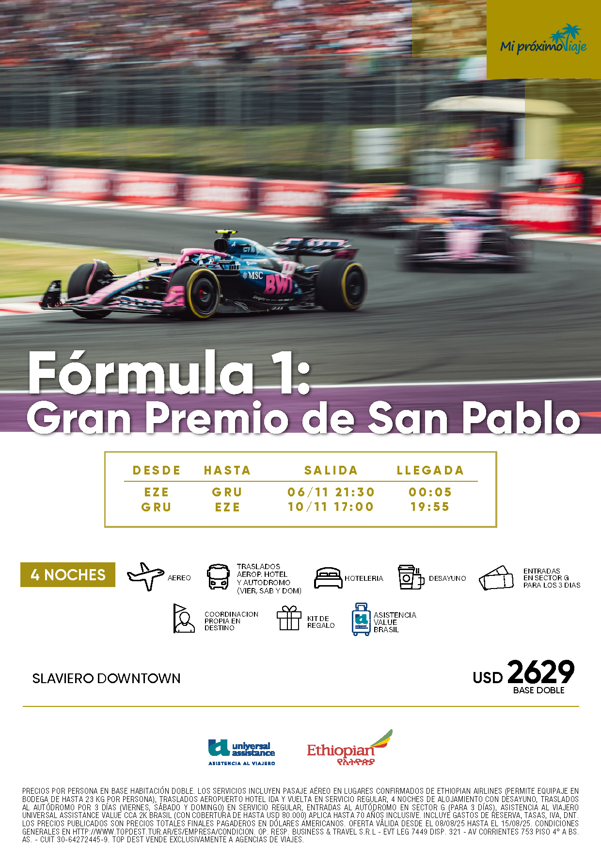 FORMULA 1 SAN PABLO 2025